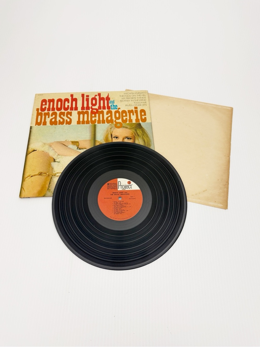Vintage Enoch Light and the Brass Menagerie Gatefold Vinyl Record LP